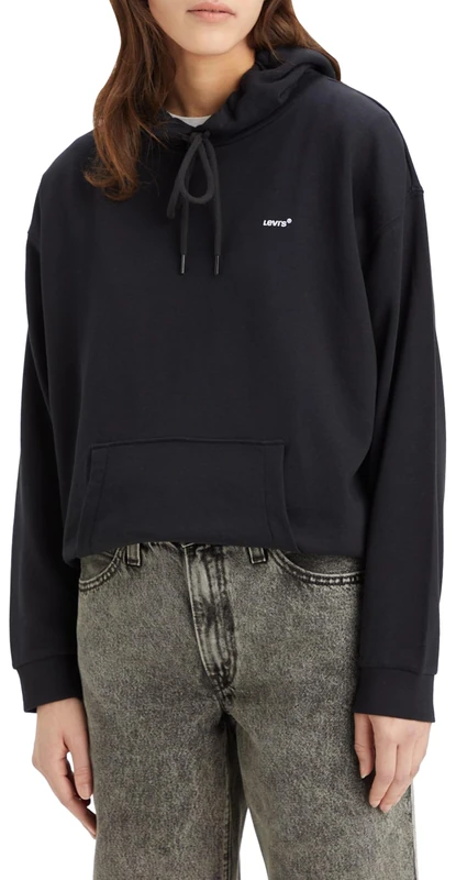 Levi's Women's Everyday Hoodie, Caviar, XXS
