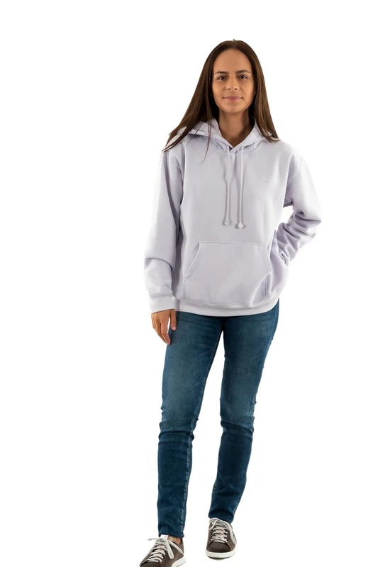 Levi's Women's Everyday Hoodie, lavender blue, L