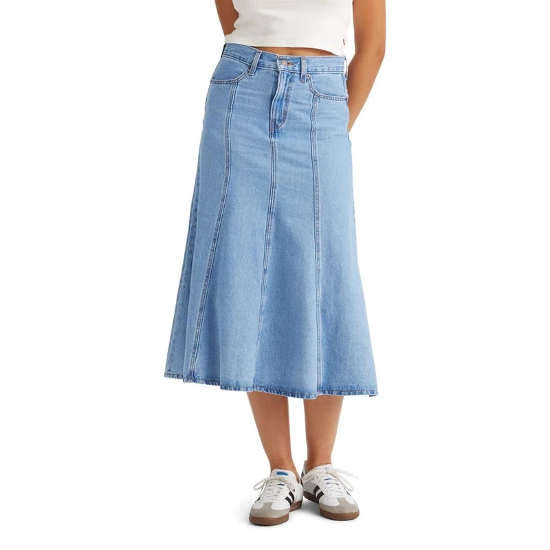 Levi's Women's Fit and Flare Skirt, I Will, 27W