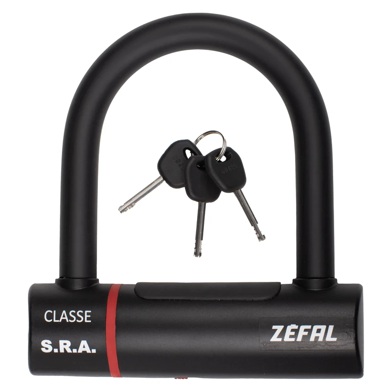 ZEFAL 4931 K-Traz U20S U-Lock, Black, 185 x 210 x 48mm