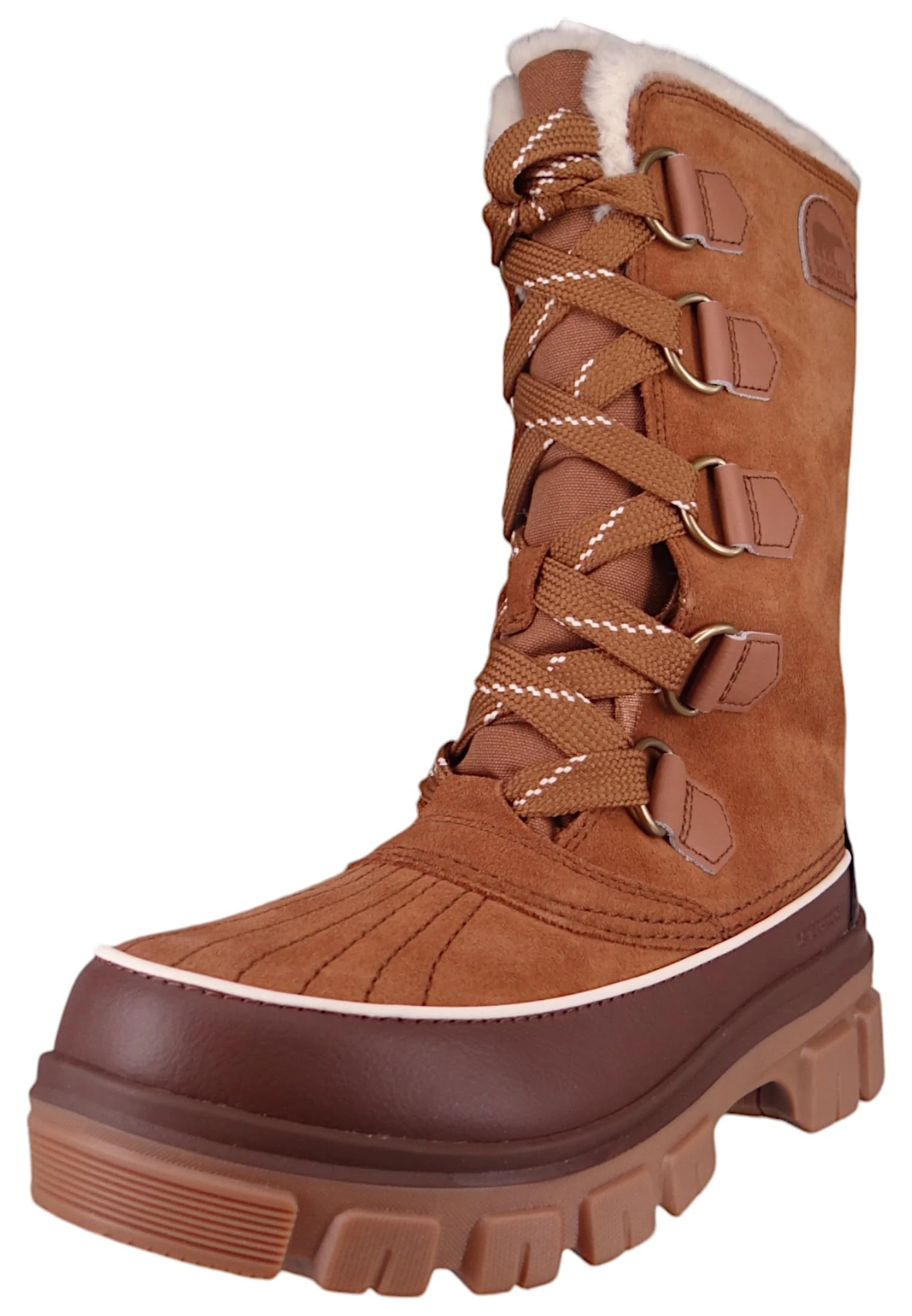 Sorel Womens Torino Tall Wp Fashion Boot, Velvet Tan Tobacco, 6 UK