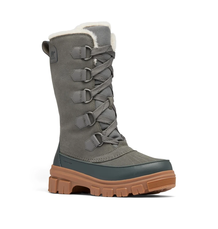 Sorel Womens Torino Tall Wp Fashion Boot, Quarry Grill, 9 UK - Image 1