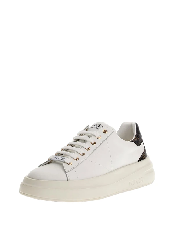GUESS Mens Elba Carryover Sneaker, Wbeib, 9 UK