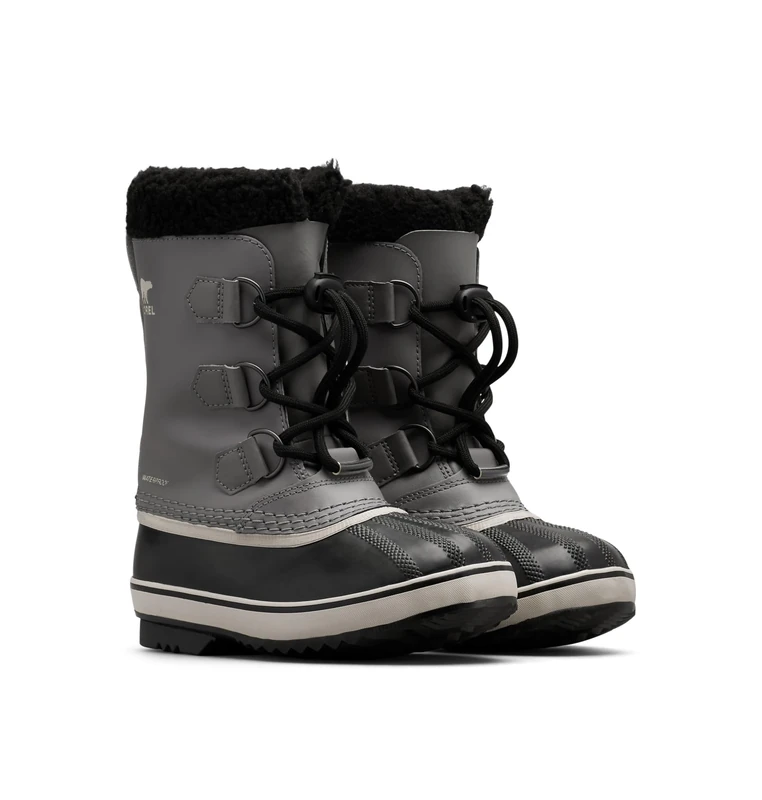 Sorel Yoot Pac Tp Boot Wp Unisex Kids Waterproof Snow Boots, Quarry Black 2024, 3.5 UK