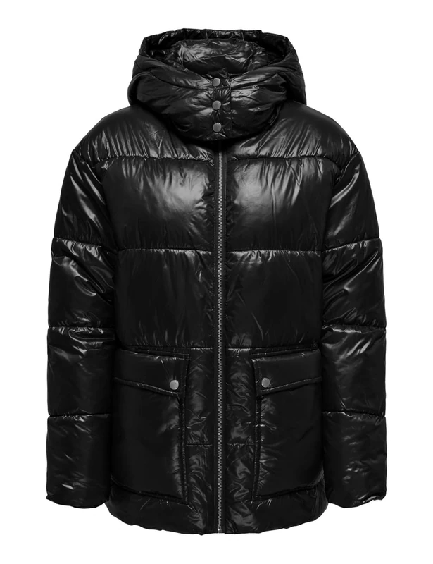ONLY Women's Onlsky Oversized Puffer Jacket CC OTW, Black, S