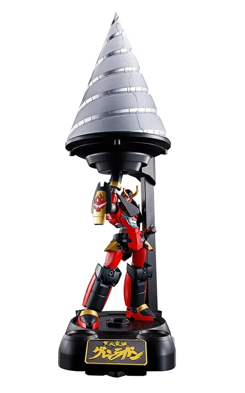 TAMASHII NATIONS - Tengen Toppa Gurren Lagann - GX-107 Gurren Lagann & Giga Drill Set, Bandai Spirits Soul of Chogokin Figure