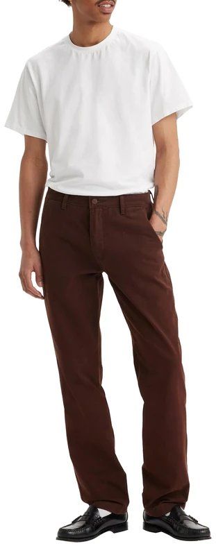 Levi's Men's XX Chino Authentic Straight Trousers, Chicory Soft Twill G, 38 W/32 L