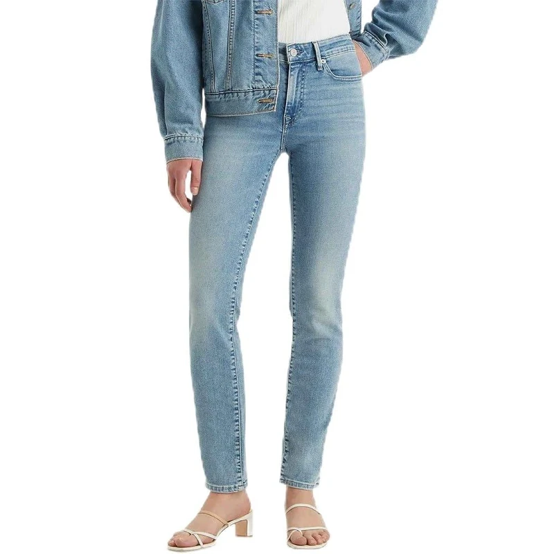 Levi's Women's 712 Slim Fit Jeans, Blue Wave Light, 30W x 28L