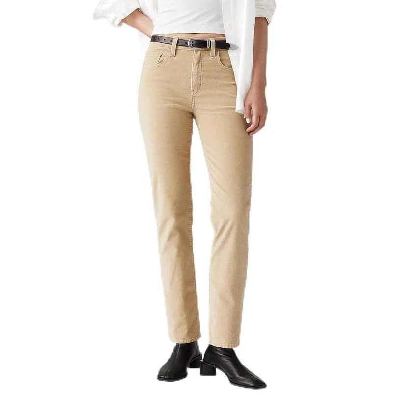 Levi's Women's 724 High Rise Straight Jeans, Safari, 25W x 30L - Image 1
