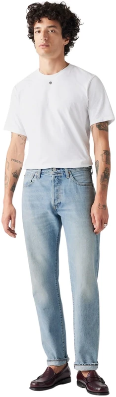 Levi's Men's 501 Original Fit Jeans, Ordinary Weekend Hs, 32W / 34L