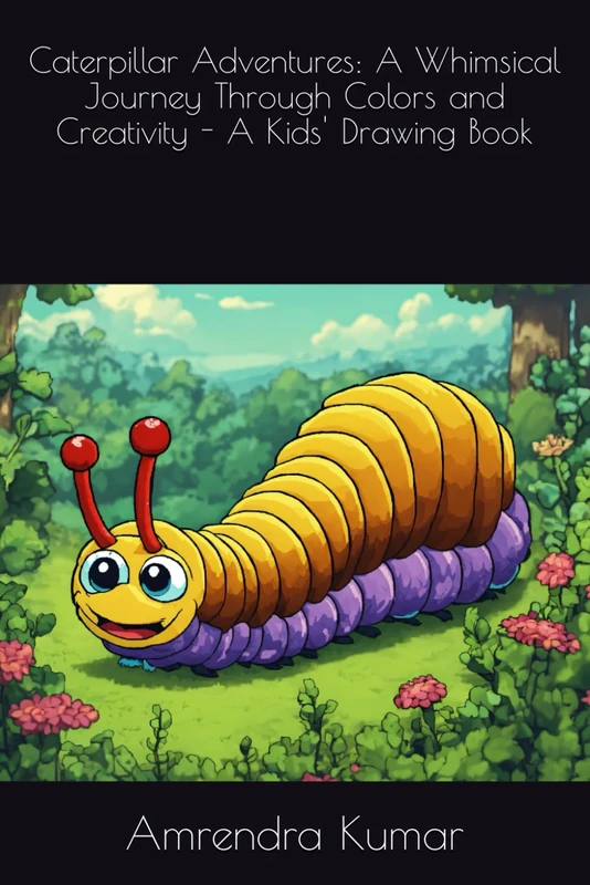 Caterpillar Adventures: A Whimsical Journey Through Colors and Creativity - A Kids' Drawing Book