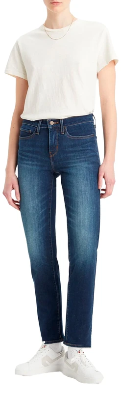 Levi's Women's 312 Shaping Slim Jeans, Crushed Poppy, 28W / 30L