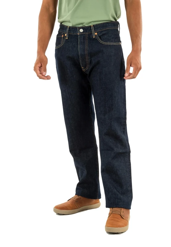 Levi's Men's 555 Relaxed Straight Jeans, Welcome to The Game, 32 W/32 L