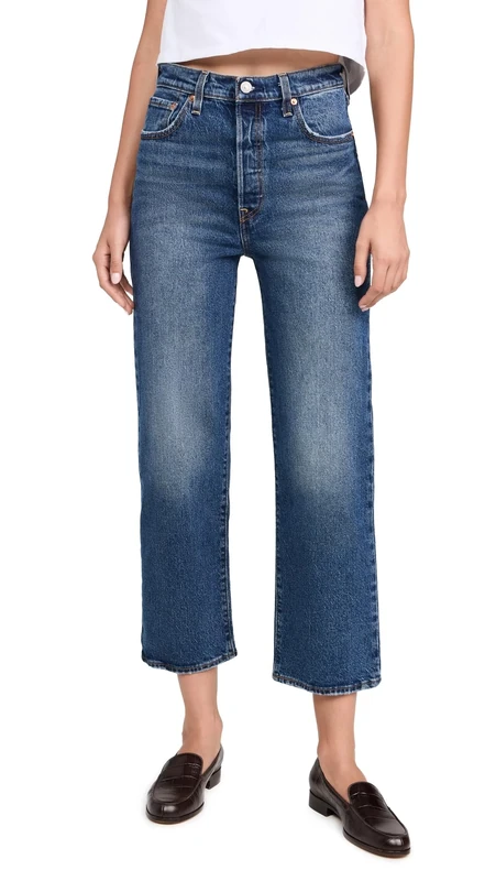 Levi's Women's Ribcage Straight Ankle, My Honor No Dx, 27W / 31L