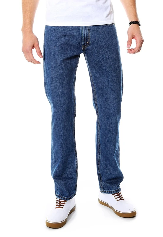 Levi's Men's 505 Regular Fit Jeans, Med Sw, 36W / 30L