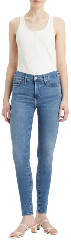 Levi's Women's 310 Shaping Super Skinny Jeans, Animal Kingdom, 26W x 32L