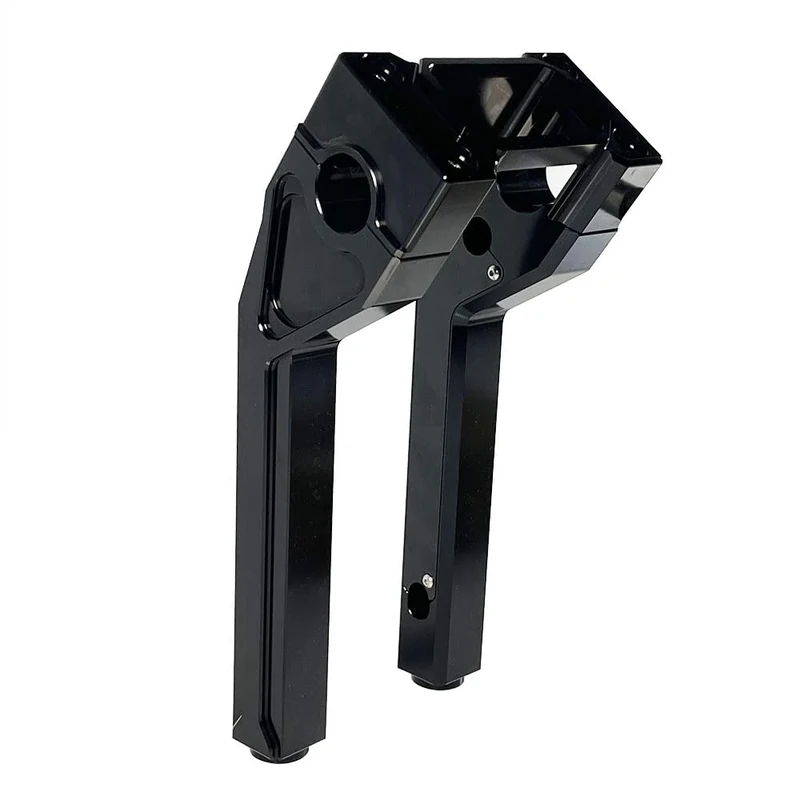 M Maintenanse 1.0" Pullback Handlebar Risers for Harley Street Bob Low Rider S ST 2018-2023 (Black, 8 Inches)