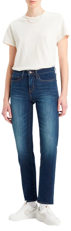 Levi's Women's 312 Shaping Slim Jeans, Crushed Poppy, 28W / 32L