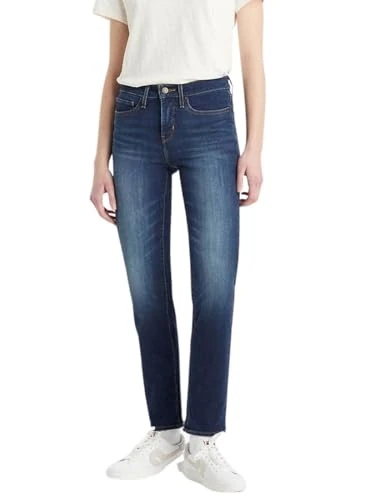 Levi's Women's 312 Shaping Slim Jeans, Crushed Poppy, 28W / 34L