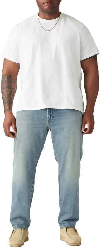 Levi's Men's 502 Taper Big & Tall Jeans, Ask Me Again, 50 W/34 L - Image 1