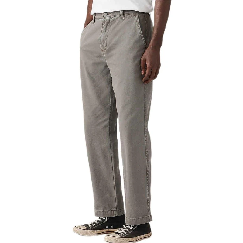 Levi's Men's XX Chino Authentic Straight Trousers, Pewter Soft Gd, 32 W/34 L