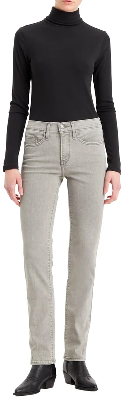 Levi's Women's 314 Shaping Straight Jeans, Cancel Club, 28W / 34L