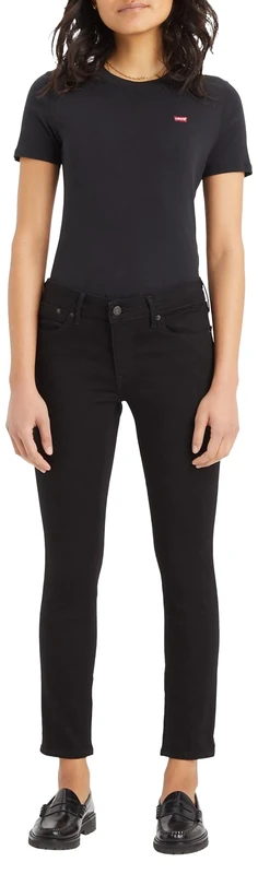 Levi's Women's 712 Slim Fit Jeans, Midnight Gauze, 26W x 32L