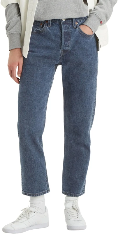 Levi's Women's 501 Crop Jeans, Hidden Happiness, 28W / 30L - Image 1