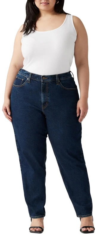 Levi's Women's Plus 80s Mom Jeans, Eroded Way, 24M