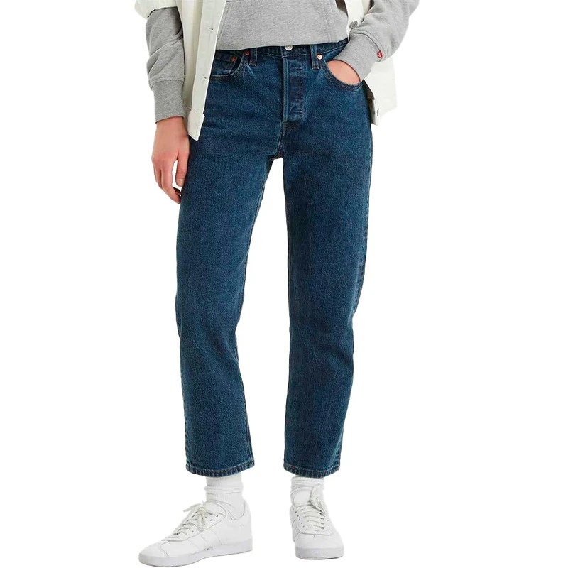 Levi's Women's 501 Crop Jeans, Hidden Happiness, 26W / 26L