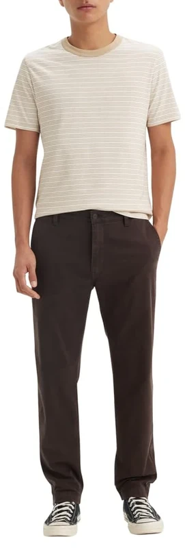 Levi's Men's Xx Chino Standard Ii Trousers, Black Coffee Shady G, 30W / 34L