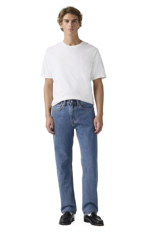 Levi's Men's 505 Regular Fit Jeans, Med Sw, 36W / 32L