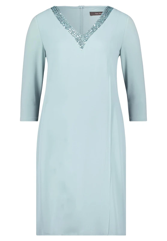 Vera Mont Women's 4925/4000 Dress, Silky Mint, 16