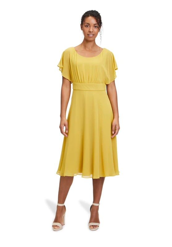 Vera Mont Women's Dress, Golden Amber, 18