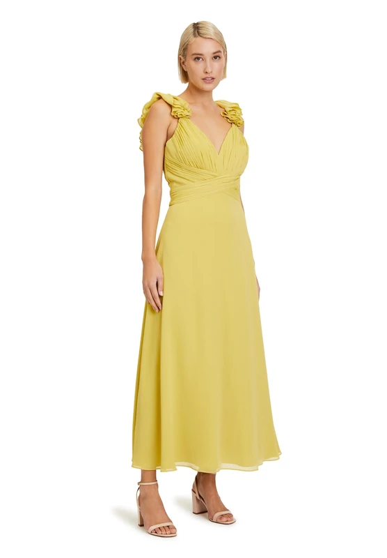 Vera Mont Women's 8822/4167 Dress, Tender Lime,