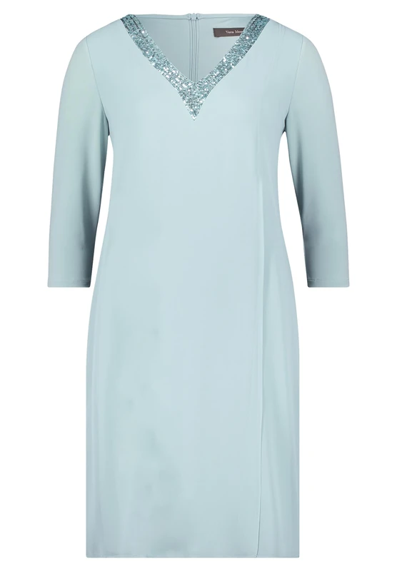 Vera Mont Women's 4925/4000 Dress, Silky Mint, 10