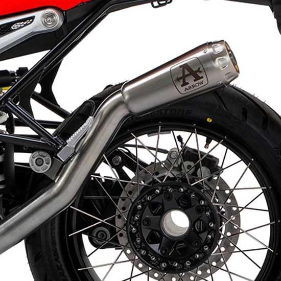 ARROW Nichrom Pro-Race Silencer BMW R Nine T Urban '21/22 Homologated Non-Race Silencer with Welded Link Pipe