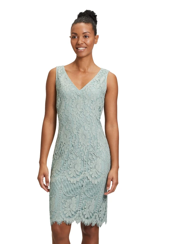 Vera Mont Women's Dress, Perfect Blue, 10