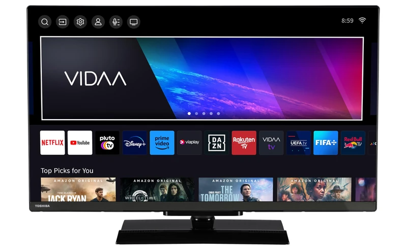32WV3E63DAZ (80 cm (32 Zoll), schwarz, WXGA, HDR, Triple Tuner, VIDAA)