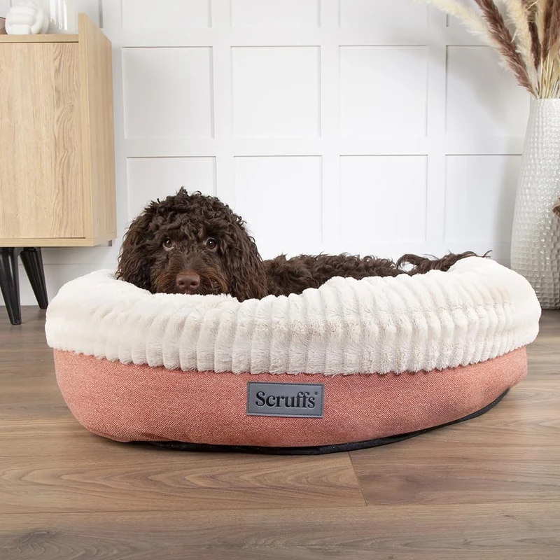 Scruffs Ellen Luxury Dog or Cat Ring/Donut Bed (X Large)