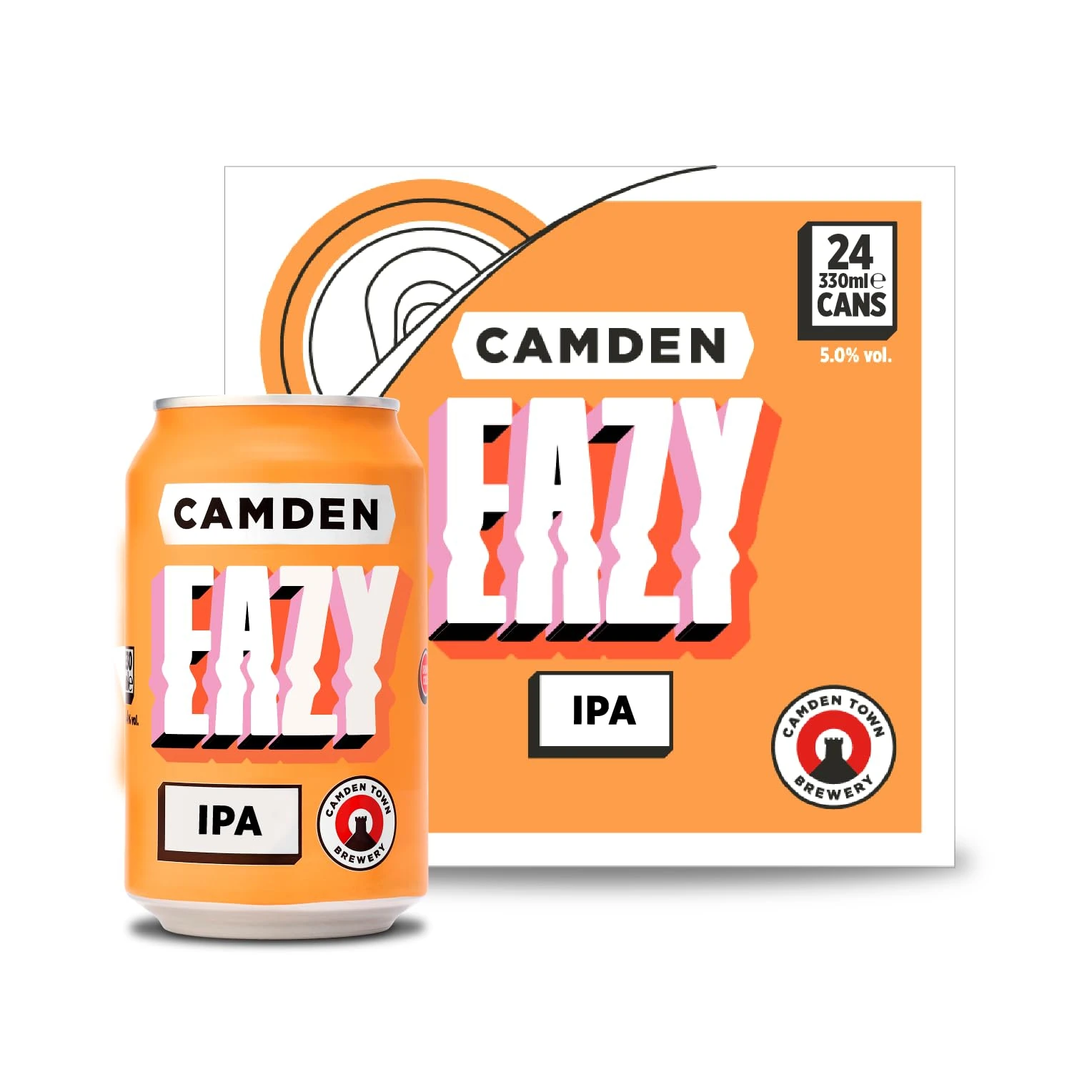 Camden Town Brewery Eazy Hazy IPA, 24 x 330 ml Can