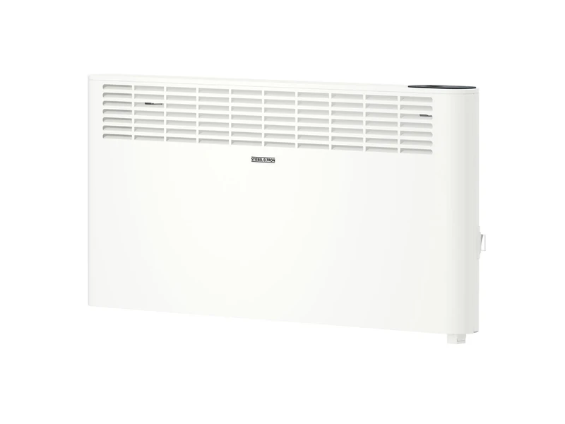 STIEBEL ELTRON Panel Heater CNS 1000 Plus LCD (UK), 1 kW for Approx, 12 sqm, TUV Tested, LC Display, Weekly Timer, Energy-Saving Electric Heater, White, Lot 20 Compliant, 205869