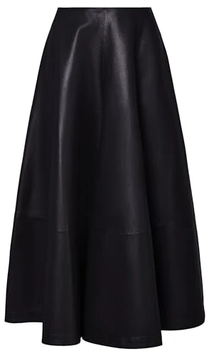 Altuzarra, Varda Skirt, 34, Black Leather