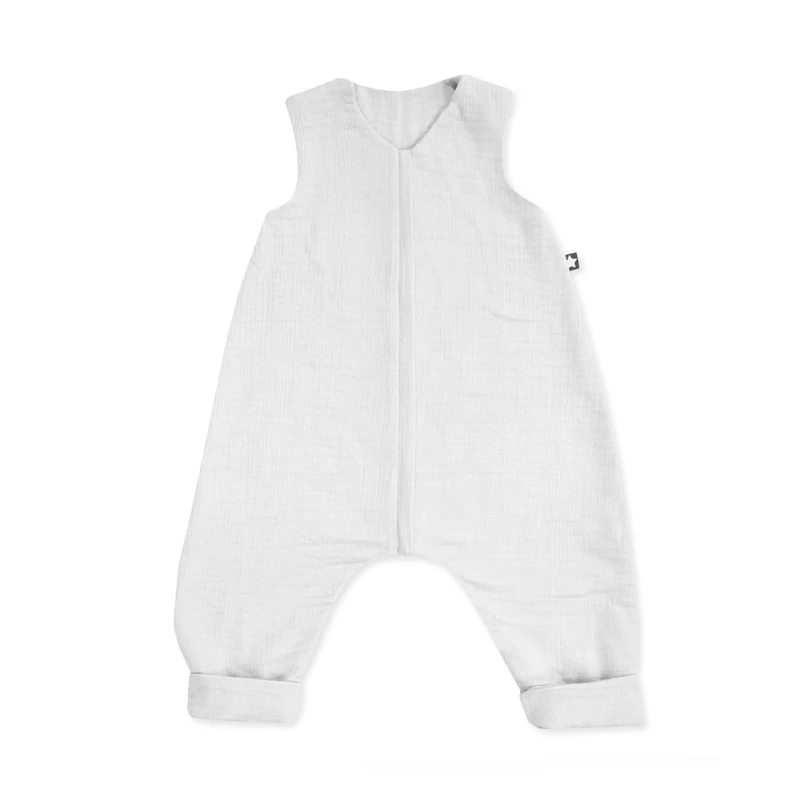 Julius Zöllner Jumper Muslin, 0.5 Tog, Washable at 40°C, Made in Germany, Oeko-Tex Standard 100, Ivory, Size 104