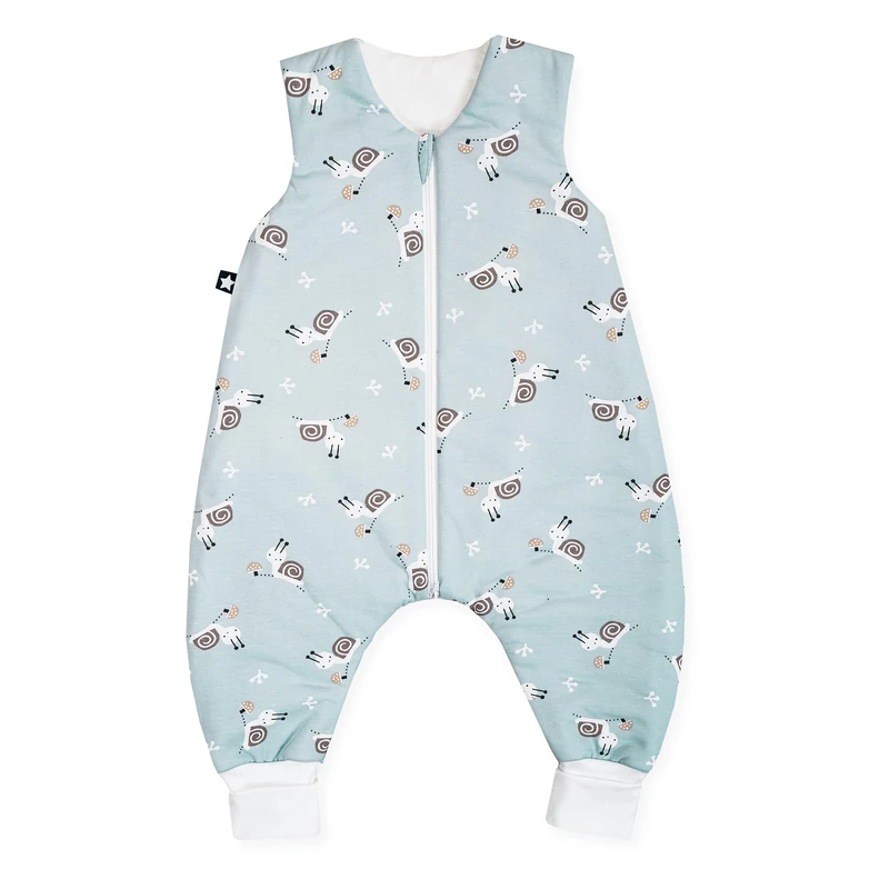 Julius Zöllner Jumper Jersey with Warm Filling 2.5 Tog, Washable at 60°C, Made in Germany, Oeko Tex Standard 100, Snail, Size 104