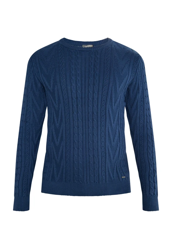 ICELOS Men's Knitted jumper, navy, L