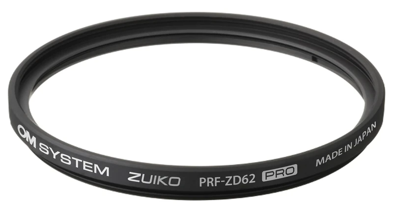 OM SYSTEM Zuiko PRF-ZD62 MFT Protective Filter Pro (suitable for Olympus/OM SYSTEM ET-4512PRO, EW-M1712PRO, EZ-M1240, ES-M2512PRO, EM-M9035PRO) black
