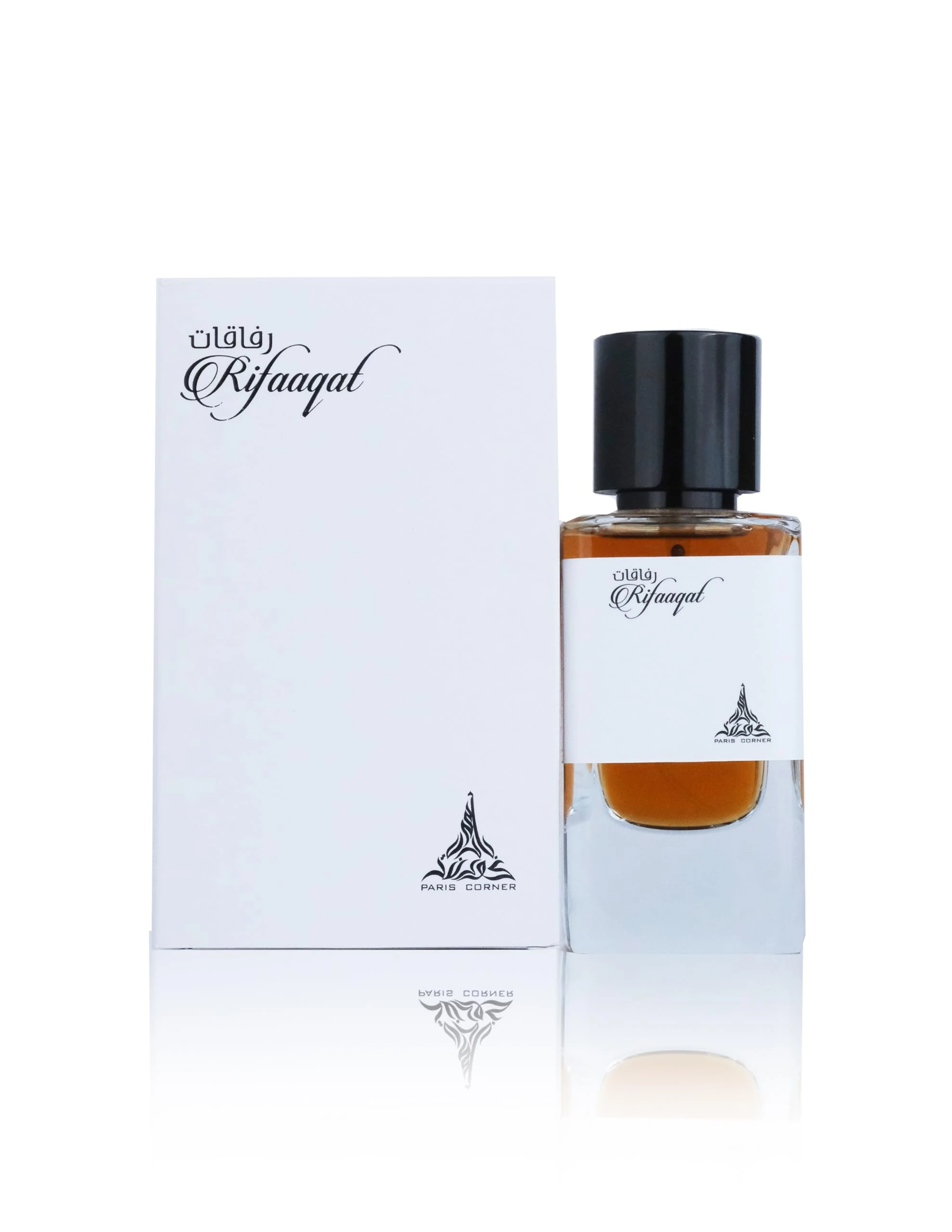 Paris Corner | Rifaaqat EDP Unisex 85ml | Long Lasting Fragrance with Spicy and Woody Notes | Captivating Aroma of Black Pepper, Saffron, and Vanilla | Perfect for Men & Women