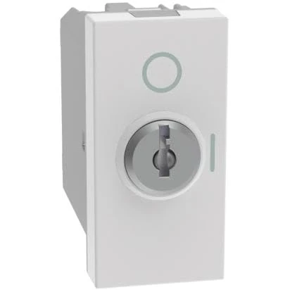 BTICINO MatixGO 1 module White JW4012 Switch 2P 10 AX, 250Vac key - Image 1