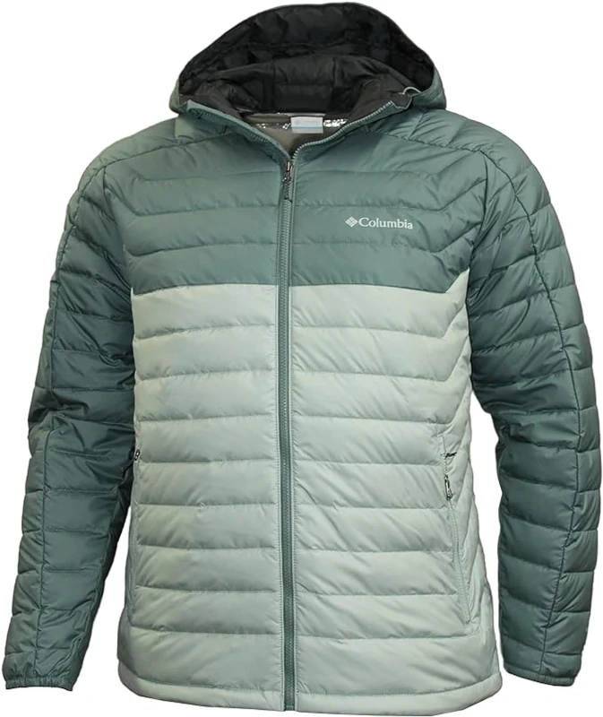 Columbia Men's White Out II Insulated Omni Heat Hooded Jacket (US, Alpha, XX-Large, Regular, Regular, Surplus Green 348) - Image 1